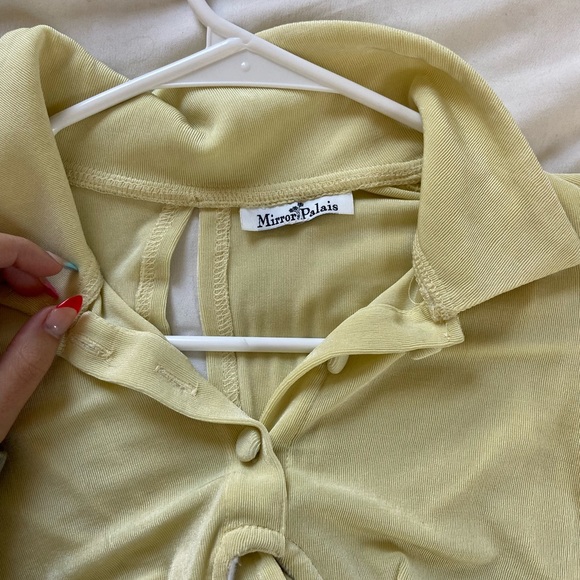 Mirror Palais yellow underwire polo - Picture 2 of 2